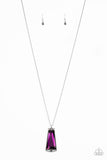 Empire State Elegance Purple ✨ Necklace Long