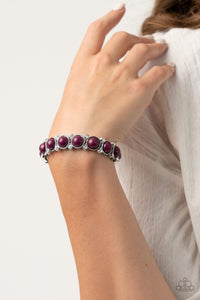 Bracelet Stretchy,Purple,Flamboyantly Fruity Purple  ✧ Bracelet