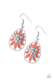 Floral Morals Orange ✧ Earrings Earrings