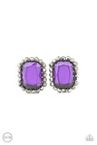 Glitter Enthusiast Purple ✧ Clip-On Earrings Clip-On Earrings