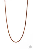 Go Down Fighting Copper ✧ Necklace Men's Necklace