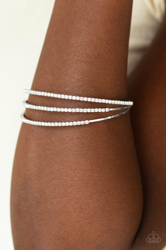 Iridescently Infatuated White  ✧ Bracelet Bracelet