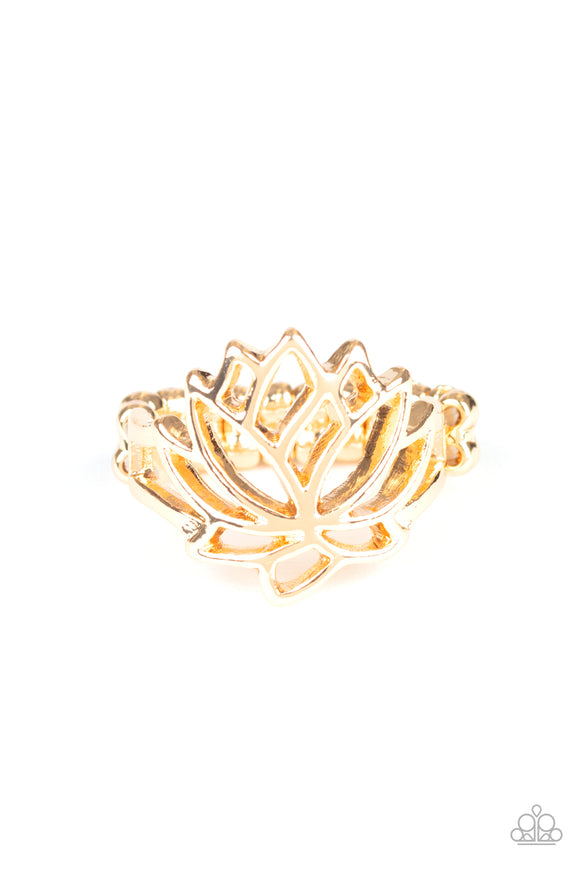 Lotus Lover Gold ✧ Ring Ring