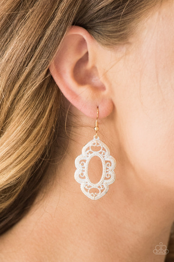 Mantras and Mandalas Gold ✧ Earrings Earrings