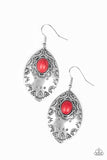 Mountain Montage Red ✧ Earrings Earrings