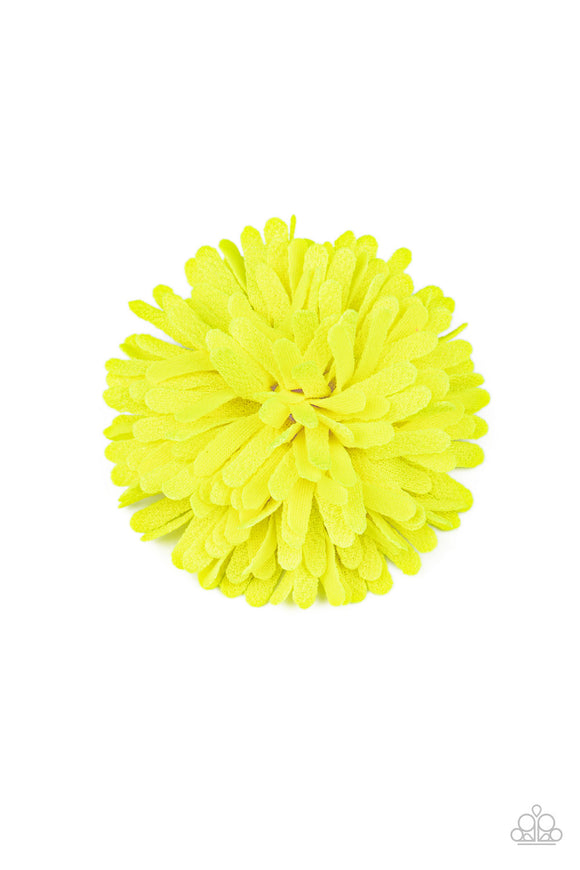 Neon Garden Yellow ✧ Blossom Hair Clip Blossom Hair Clip Accessory