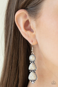 Earrings Fish Hook,White,New Frontier White ✧ Earrings