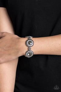 Bracelet Stretchy,Hematite,Silver,Original Opulence Silver ✧ Bracelet