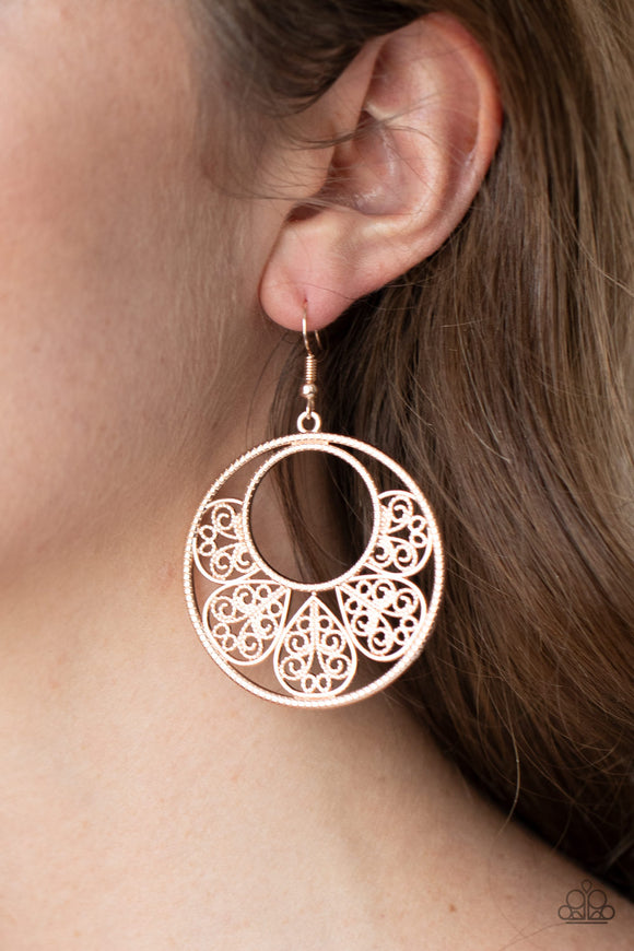 Petal Promenade Rose Gold ✧ Earrings Earrings