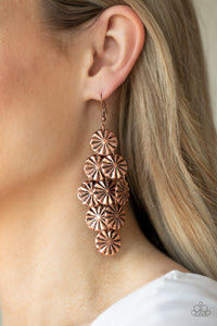 4thofJuly,Copper,Earrings Fish Hook,Star Spangled Shine Copper ✧ Earrings