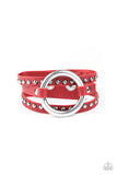 Studded Statement-Maker Red ✨ Urban Wrap Urban Wrap Bracelet