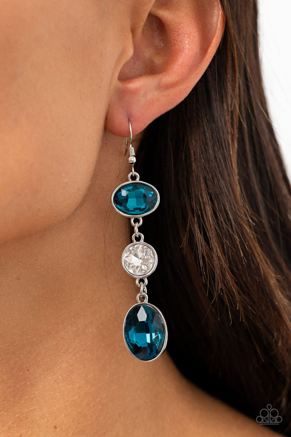 The GLOW Must Go On! Blue ✧ Earrings Earrings