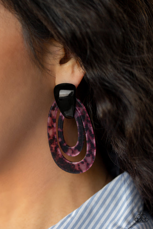 The HAUTE Zone Multi ✧ Acrylic Post Earrings Post Earrings