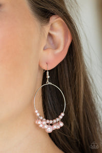 Earrings Fish Hook,Light Pink,Pink,The PEARL-fectionist Pink ✧ Earrings