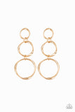 Three Ring Radiance Gold ✧ Post Earrings Post Earrings