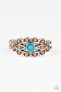 Blue,Orange,Ring Skinny Back,Turquoise,Totally Tangy Blue ✧ Ring