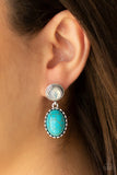 Western Oasis Blue ✧ Post Earrings Post Earrings