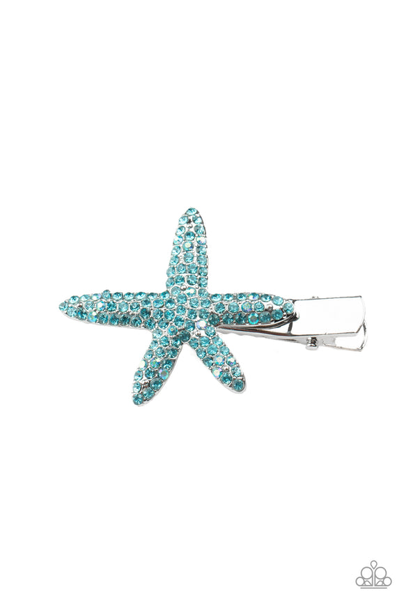Wish On a STARFISH Blue ✧ Hair Clip Hair Clip Accessory