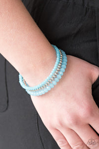 Blue,Bracelet Coil,Luminous Luster Blue ✧ Bracelet