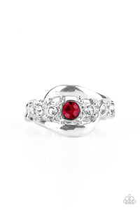 Red,Ring Skinny Back,Graceful Gallantry Red ✧ Ring