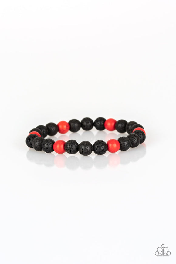 All Zen Red ✧  Lava Rock Bracelet Lava Bracelet