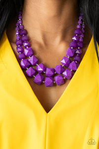 Necklace Short,Purple,Sets,Summer Excursion Purple ✨ Necklace
