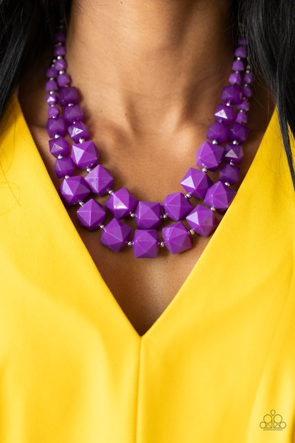 Summer Excursion Purple ✨ Necklace Short