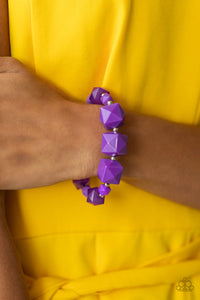 Bracelet Stretchy,Purple,Sets,Trendsetting Tourist Purple ✧ Bracelet