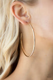 Mega Metro Gold ✧ Hoop Earrings Hoop Earrings