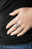 Encrypted Edge Silver ✧ Ring Ring