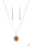 Formal Florals Orange ✨ Necklace Short