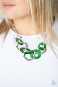 Green,Necklace Short,Urban Circus Green ✨ Necklace