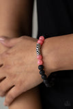 Modern Meditation Pink ✧ Lava Rock Bracelet Lava Bracelet