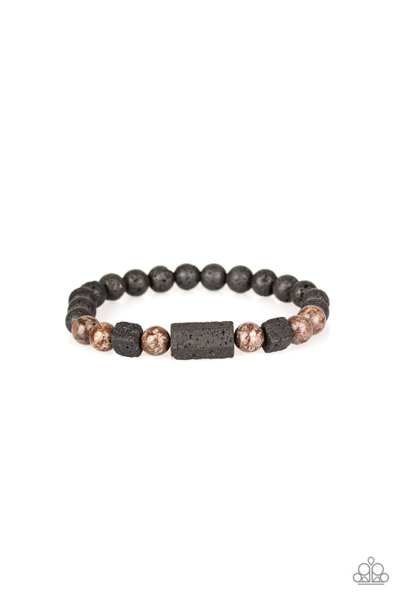 Zenned Out Brown ✧ Lava Rock Bracelet Lava Bracelet