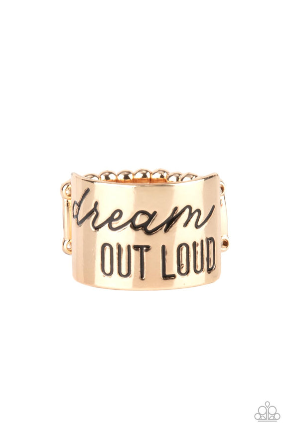 Dream Louder Gold ✧ Ring Ring