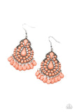 Persian Posh Orange ✧ Earrings Earrings