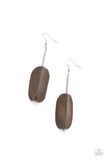 Tamarack Trail Brown ✧ Wood Earrings Earrings