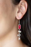 Modern Day Artifact Red ✧ Earrings Earrings