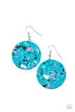 Tenaciously Terrazzo Blue ✧ Earrings Earrings