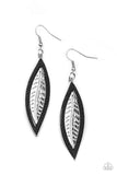Leather Lagoon Black ✧ Earrings Earrings