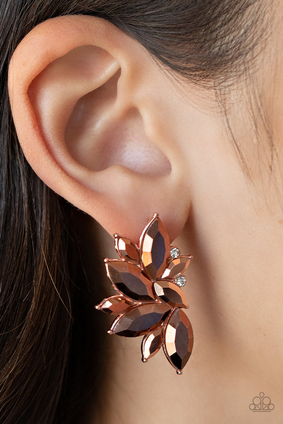 Instant Iridescence Copper ✧ Post Earrings Post Earrings