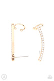 Give Me The SWOOP Gold ✧ Ear Crawler Post Earrings Ear Crawler Post Earrings