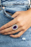 Always OVAL-achieving Purple ✧ Ring