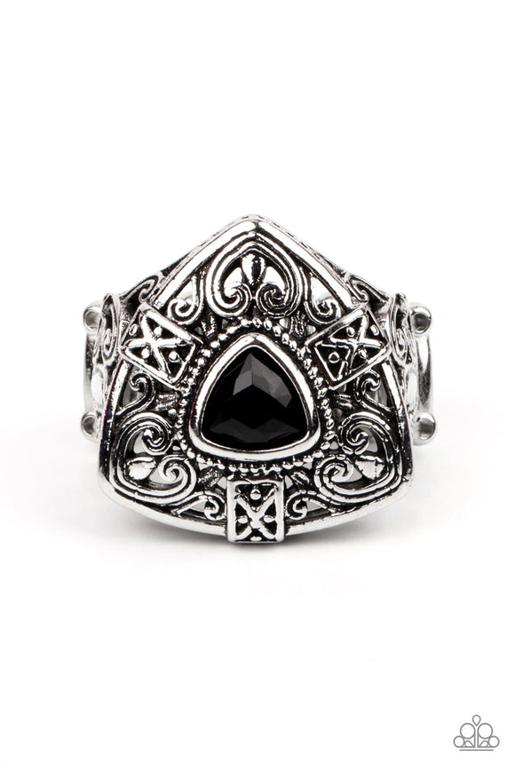 Charismatic Couture Black ✧ Ring