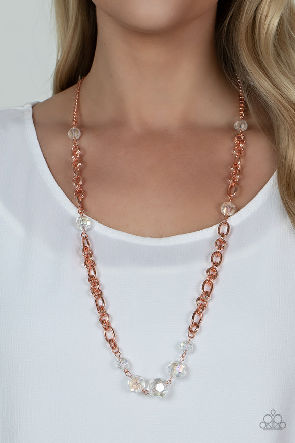 Prismatic Pick-Me-Up Copper ✧ Iridescent Necklace