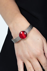 Bracelet Cuff,Cat's Eye,Red,Mystical Magic Red ✧ Cat's Eye Bracelet