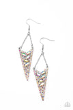 Sharp-Dressed Drama Multi ✧ Iridescent Earrings