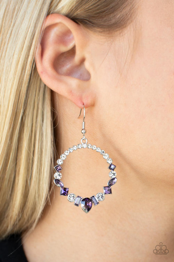Revolutionary Refinement Purple ✧ Earrings