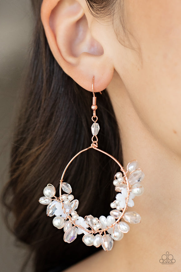 Floating Gardens Copper ✧ Earrings Earrings
