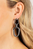 Harmonic Hardware Black✧ Post Earrings Post Earrings